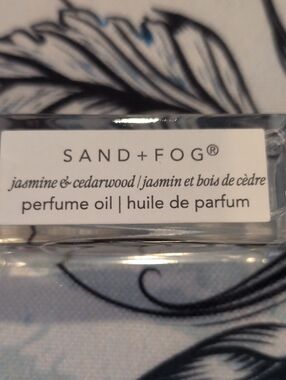 SAND+FOG Jasmine & Cedarwood Perfume Oil